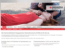 Tablet Screenshot of kvas.ch